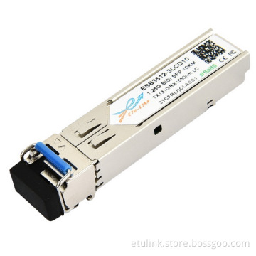 1.25G SM 10KM BiDi SFP Transceiver